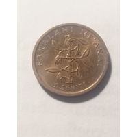 Тонга 1 сентим 1990