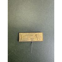 Знак областная конференция ДСО красное знамя Минск 1982 г