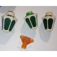 Фонарики от гирлянды СССР в коллекцию с рубля