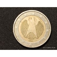 Германия 2 евро 2002 F
