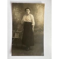 Старинное фото женщины -03