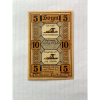 10 пфенигов (нотгельды) г. Германия Хойм-1402