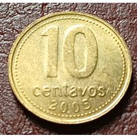 Аргентина 10 сентаво, 2005    ( 1-2-3 )
