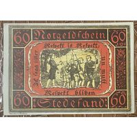 Нотгельд 60 пфеннигов 1920 год. Штедезанд,. Веймарская Республика