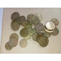 Сборный лот монет Польских грошей  32 монеты  . С рубля .