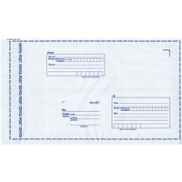 Конверт почтовый пластиковый 65 мкм с клеевым клапаном и адресной сеткой 162х229 мм