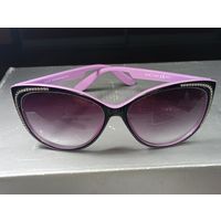 Очки в стиле Кошачий глаз , бренд  ALESL .Предсезонная распродажа Винтажных солнцезащитных очков с рубля !