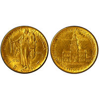 2,5 доллара 1926 г. 150 лет независимости Америки. США. Золото. КМ# 161