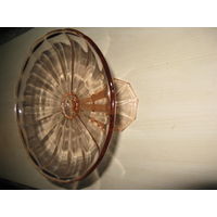 Фруктовница времён СССР цветное стекло