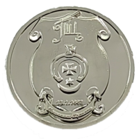 Памятный фамильный монетовидный жетон