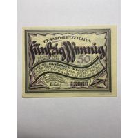 50 пфенингов (нотгельды) г. Германия.-1012