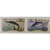 РАСПРОДАЖА КОЛЛЕКЦИИ. Куба. марки "рыбы"