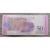 Werty71 Венесуэла 50 боливаров 2018 UNC банкнота