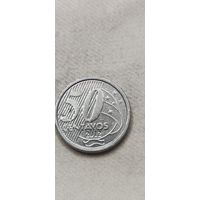 Бразилия 50 сентавос 2012