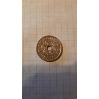 Дания 1 крона 1992 г.