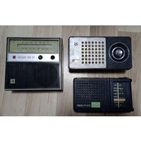 Радиоприемники 3 штуки в ремонт