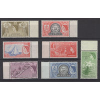 Бермудские Острова 1953** серия 7 марок неполная
