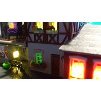 Вокзал с отделением почты VERO. Масштаб TT.