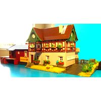 Вокзал с отделением почты VERO. Масштаб TT.