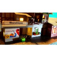 Вокзал с отделением почты VERO. Масштаб TT.