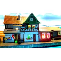 Вокзал с отделением почты VERO. Масштаб TT.