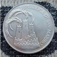 Сан-Марино 1000 лир 1984 года, Proof. Олимпиада. Серебро. Сторгуй за свою цену, предложи обмен!