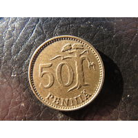 Финляндия. 50 пенни.1977. С 20 копеек. Распродажа коллекции. Смотрите другие лоты.