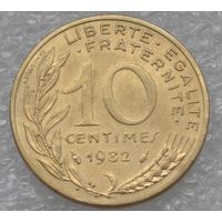 Франция, 10 сантимов 1982 г.