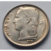 Бельгия. 1 франк 1976 года.