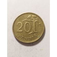 Финляндия 20 пенни 1976