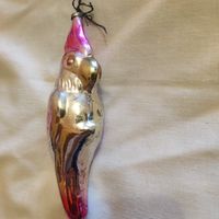 Ёлочная игрушка Попугай 0061