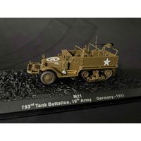 Модель в масштабе 1/72  Полугусеничный грузовик M21 ALTAYA IXO