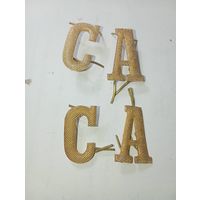 Буквы СА - Советская армия СССР с 2 рублей .