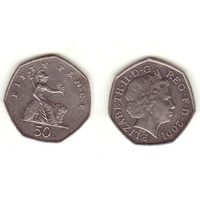 50 пенсов 2001