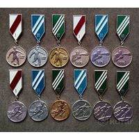 Значки СССР. Призёры.12штук.