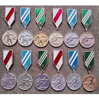 Значки СССР. Призёры.12штук.