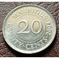 Маврикий 20 центов, 2004     ( 1-8-3 )