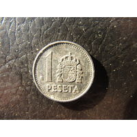 Испания. 1 песета. 1987. С 20 копеек. Распродажа коллекции. Смотрите другие лоты.