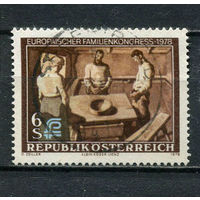 Австрия - 1978 - Европейский семейный конгресс - [Mi. 1587] - полная серия - 1 марка. Гашеная.  (Лот 6HG)-T41P15