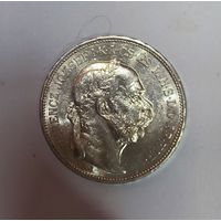 2 кроны 1913 Австро-Венгрия - венгерский тип!! Редкость!