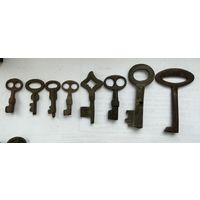 Ключи сборный лот 8 шт