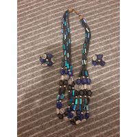 НАБОР Бусы+серьги