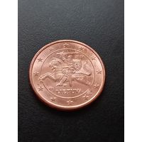 Литва 5 евроцентов 2024 г.