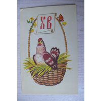 Пасха; чистая, изд. Латвия (курица).