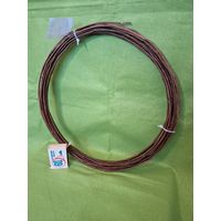 Провод обмоточный с двойной стекловолокнистой изоляцией ПСДКТ прямоугольный шинка 2х3,5 мм (СССР)