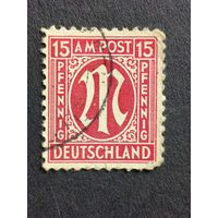 Германия 1945. Британско-Американская зона. Стандартный выпуск