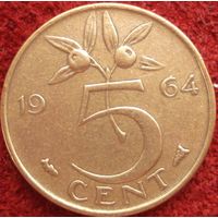 12:  5 центов 1964 Нидерланды