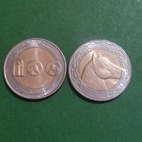 Алжир. 100 динар 2016 год KM#132 "Лошадь Барбара"