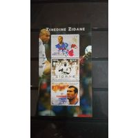 Блок футбол спорт чемпионаты мира   MNH