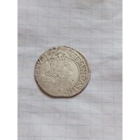 6 грошей 1661 года. Львов.